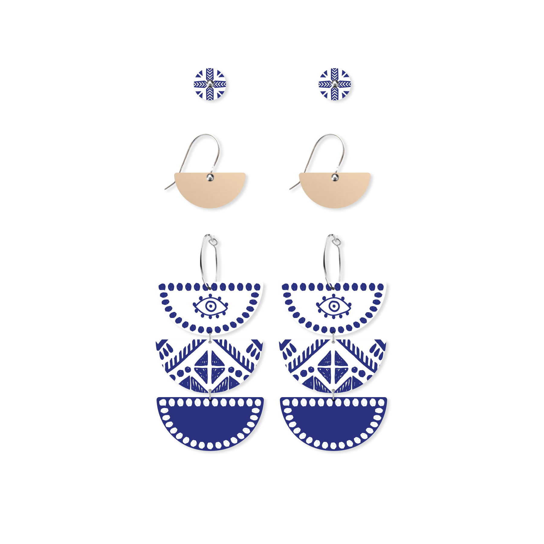 Ellenika Mixer Pack Earrings