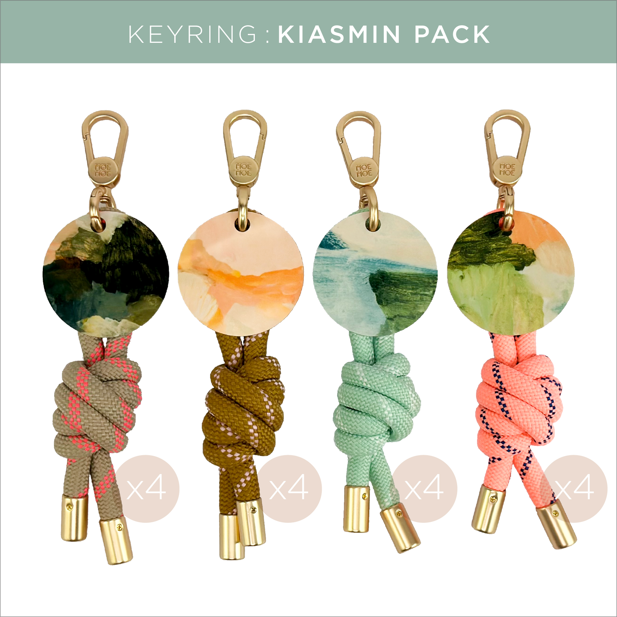 Keyring Pack Kiasmin