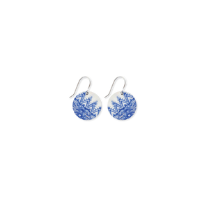 Museums of History NSW Ceramic Circle Drop Earrings