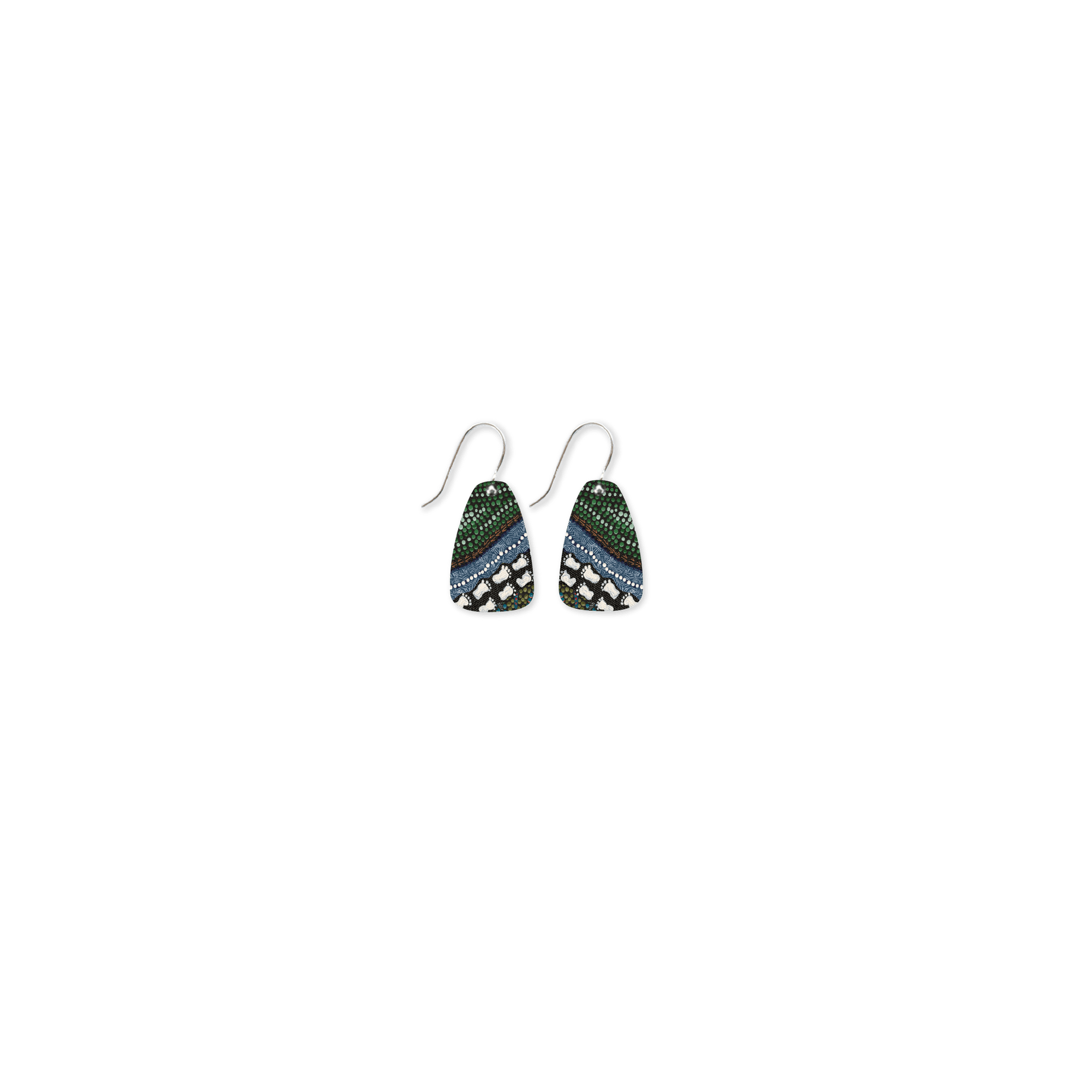 Jellurgal Songlines Small Summit Drop Earring