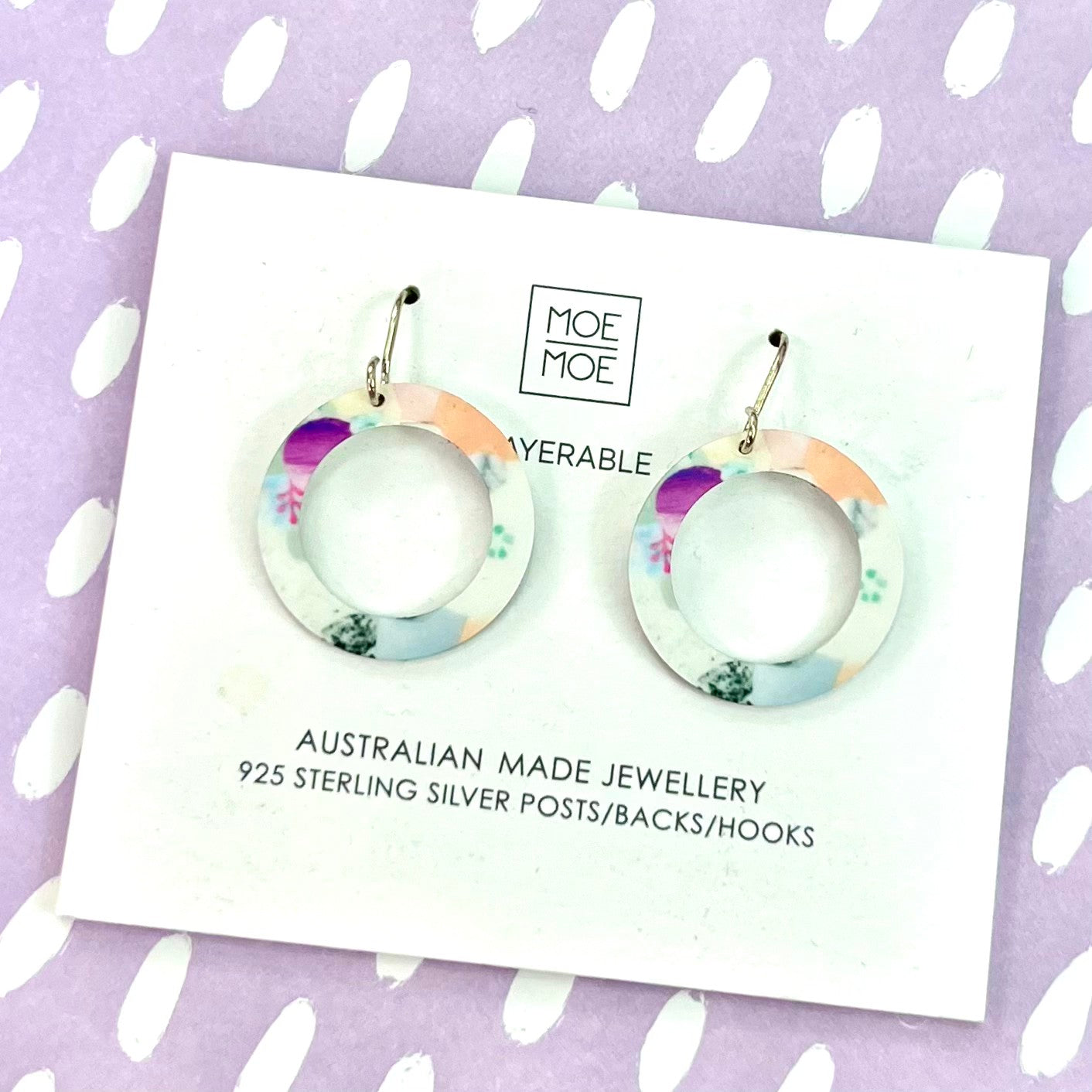 Moon Reef collage circle outline