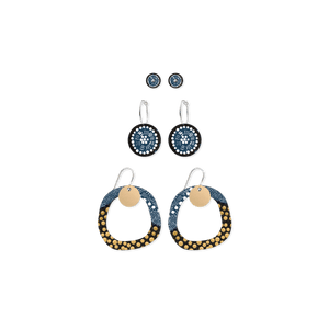 Jellurgal Paroo Circle Party Pack Earring