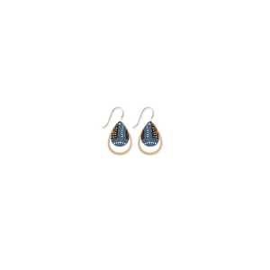 Jellurgal Paroo Layered Iconic Outline Drop Earring