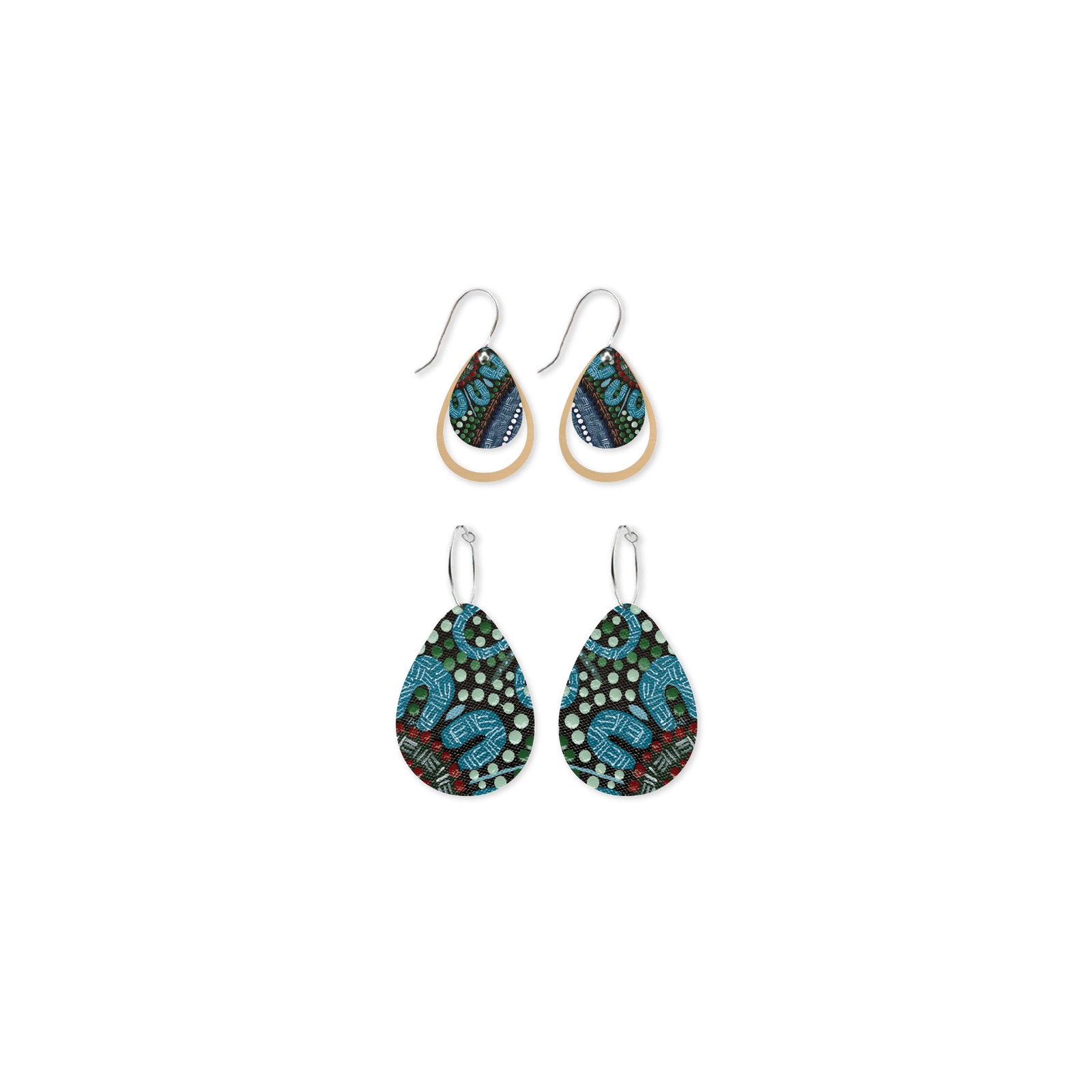 Jellurgal Songlines Duo Tears Pack Earring