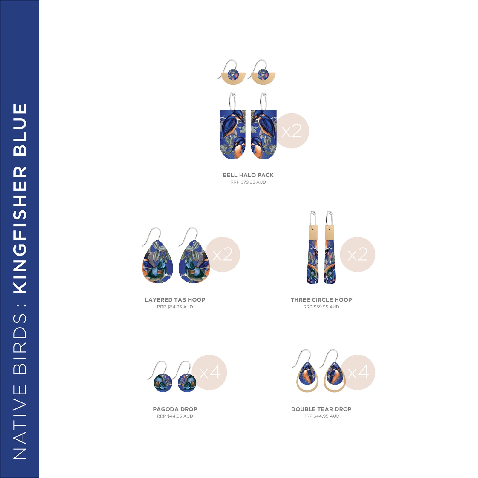 Native Birds Kingfisher Pack