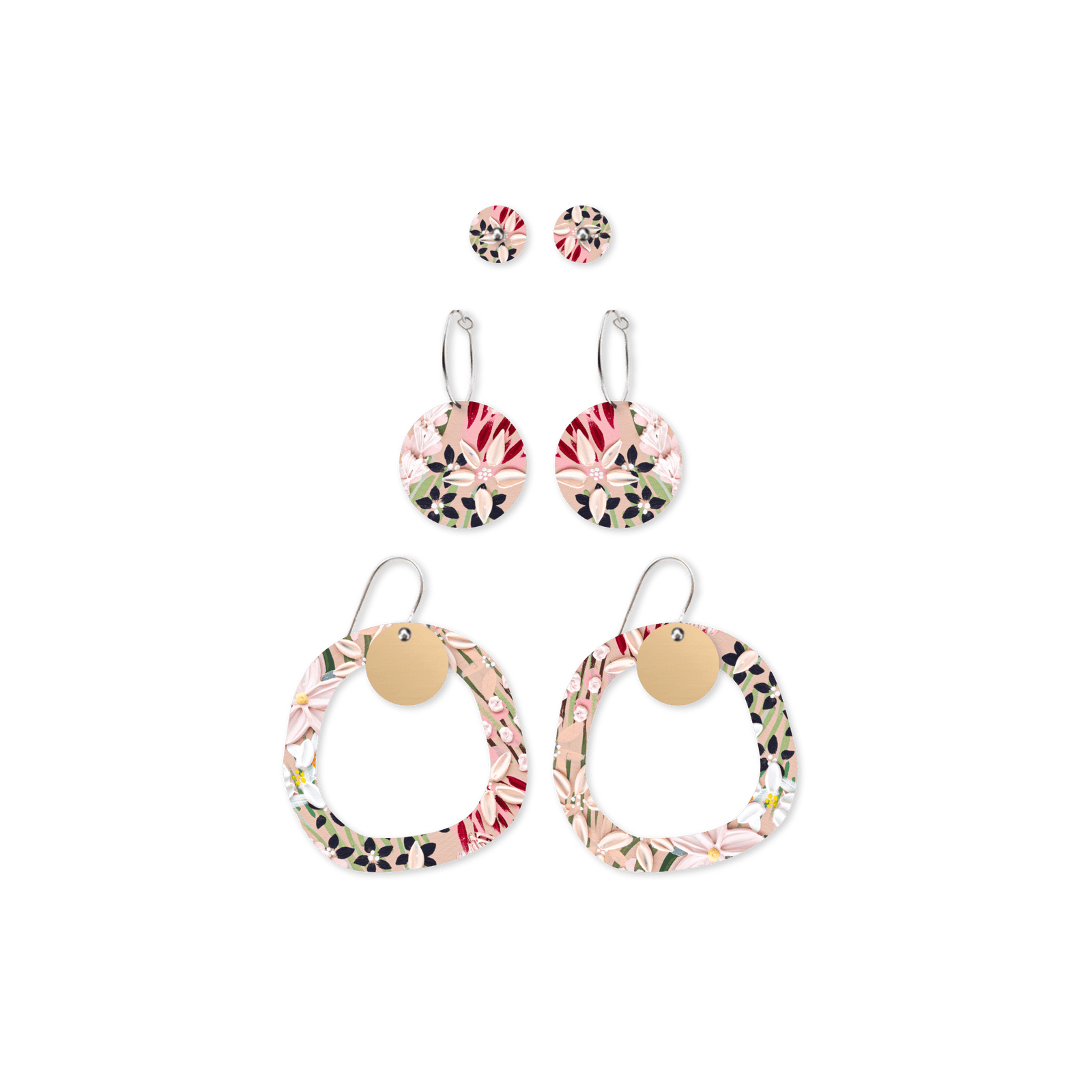 Alex Mason Wild Child Circle Party Pack Earring