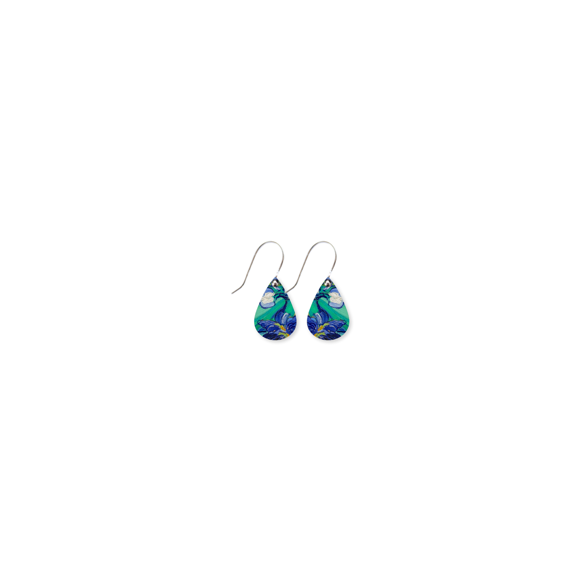 Van Gogh Irises Mini Tear Drop
