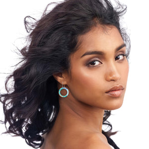 Murdie Morris Storytelling Double Halo Hoop Earrings