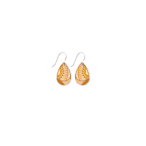 Natalie Jade Layered Double Tear Drop Earrings