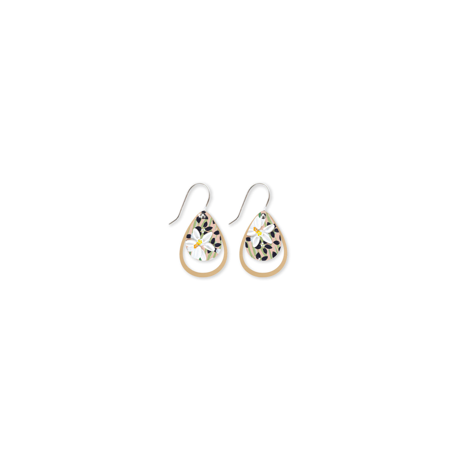 Alex Mason Wild Child Layered Iconic Outline Drop Earring