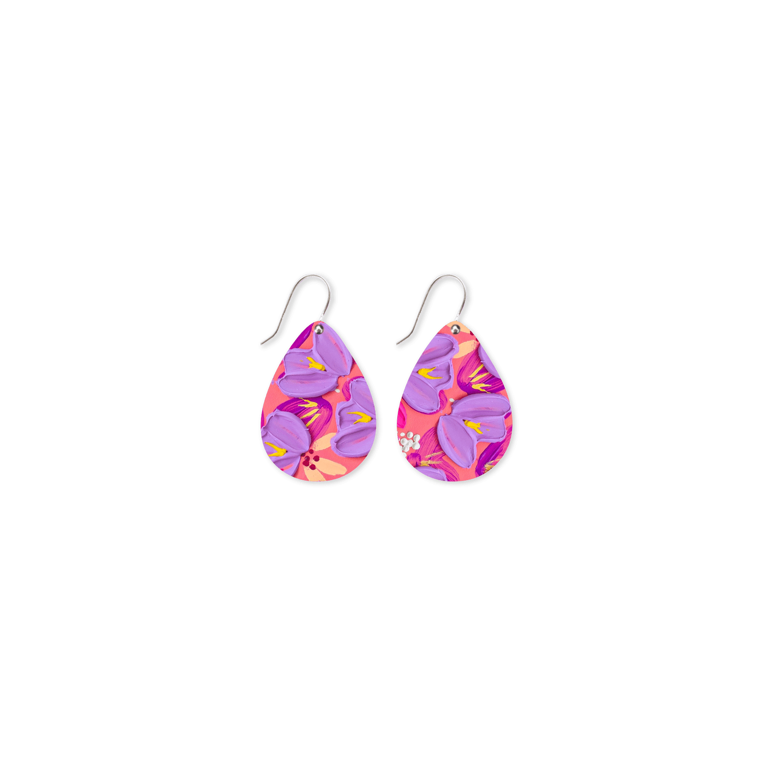 Alex Mason Sorbet Blooms Iconic Tear Drop Earring