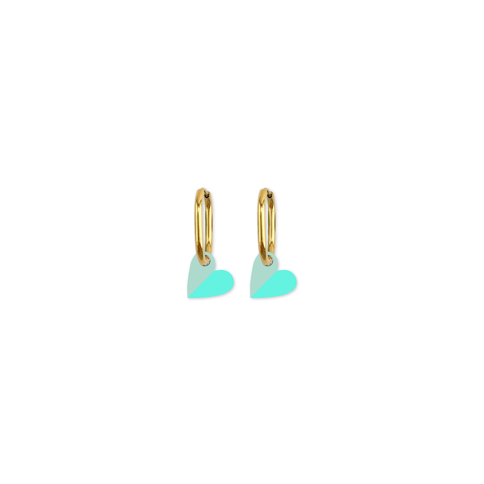 Cami Vovo Heart Sea/Mint Earring