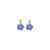 Cami Organic Flower Blue/Navy Earring