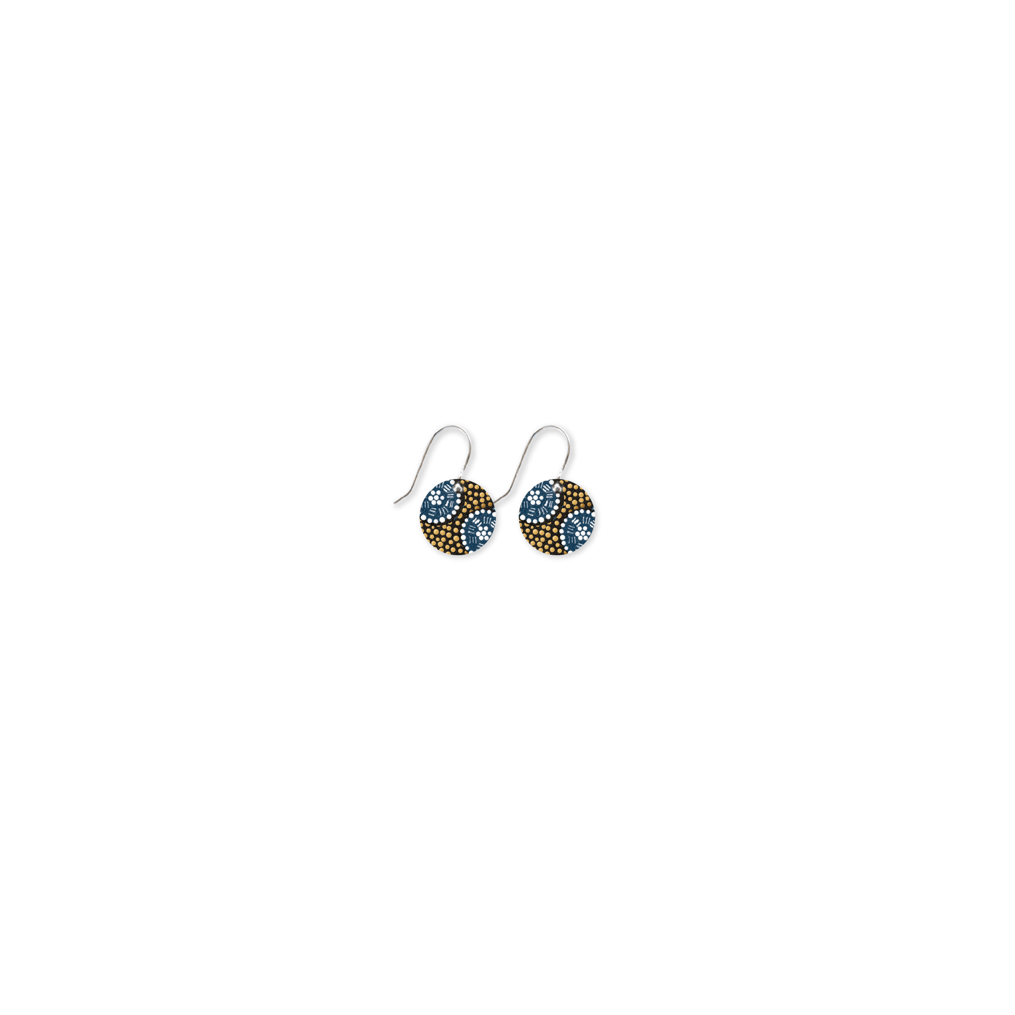 Jellurgal Paroo Small Circle Drop Earring