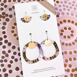 Azeza Possum Ceremony Organic Mixer pack Earrings