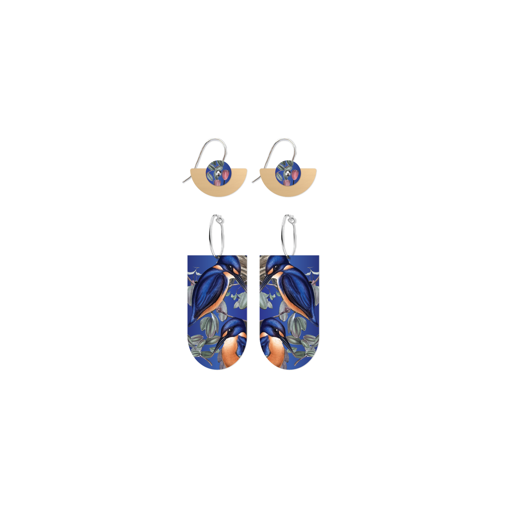 Native Birds Kingfisher Blue Mixer Pack Earring