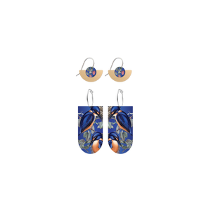 Native Birds Kingfisher Blue Mixer Pack Earring