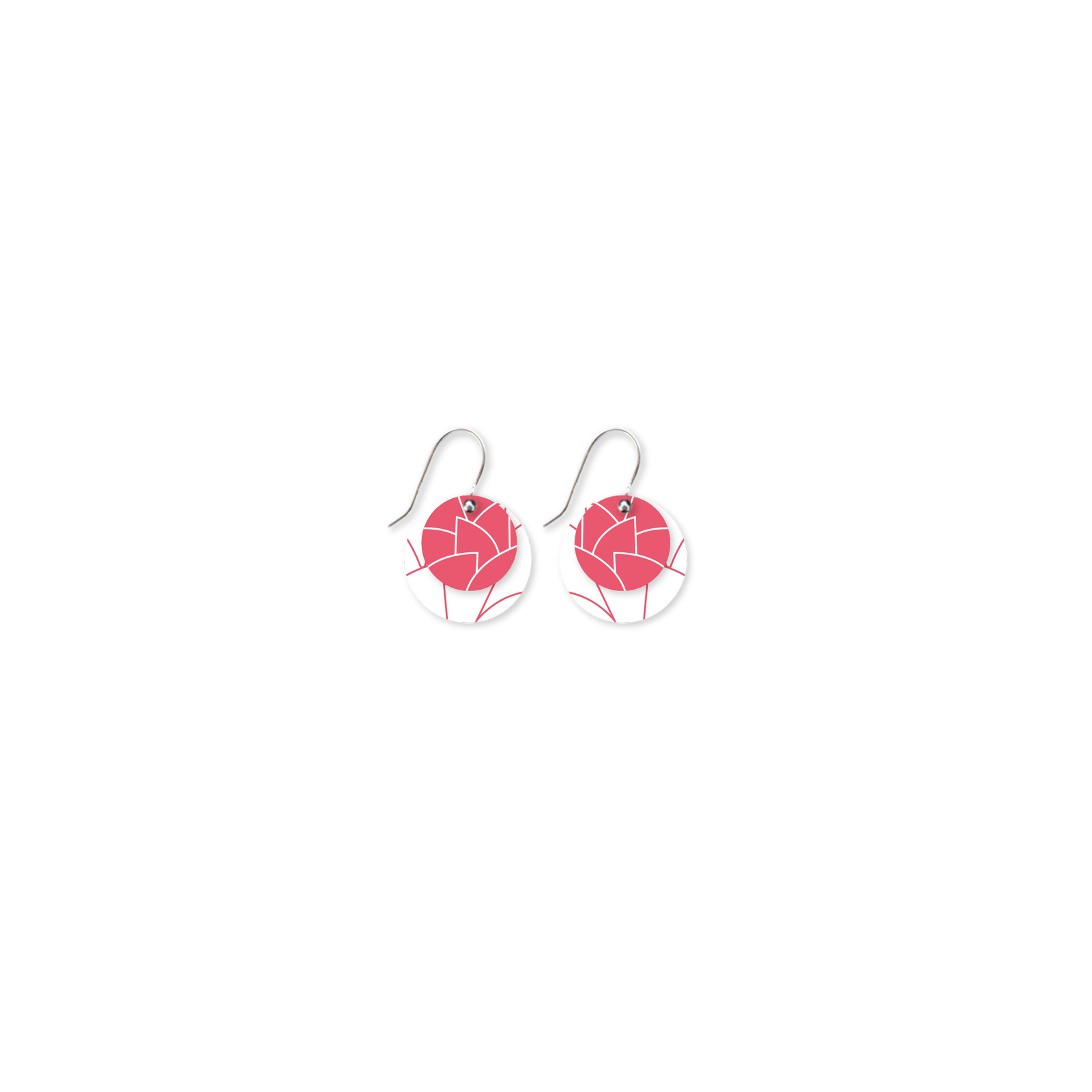 Sydney Opera House  Vivid Sky Layered Circle Drop Earring