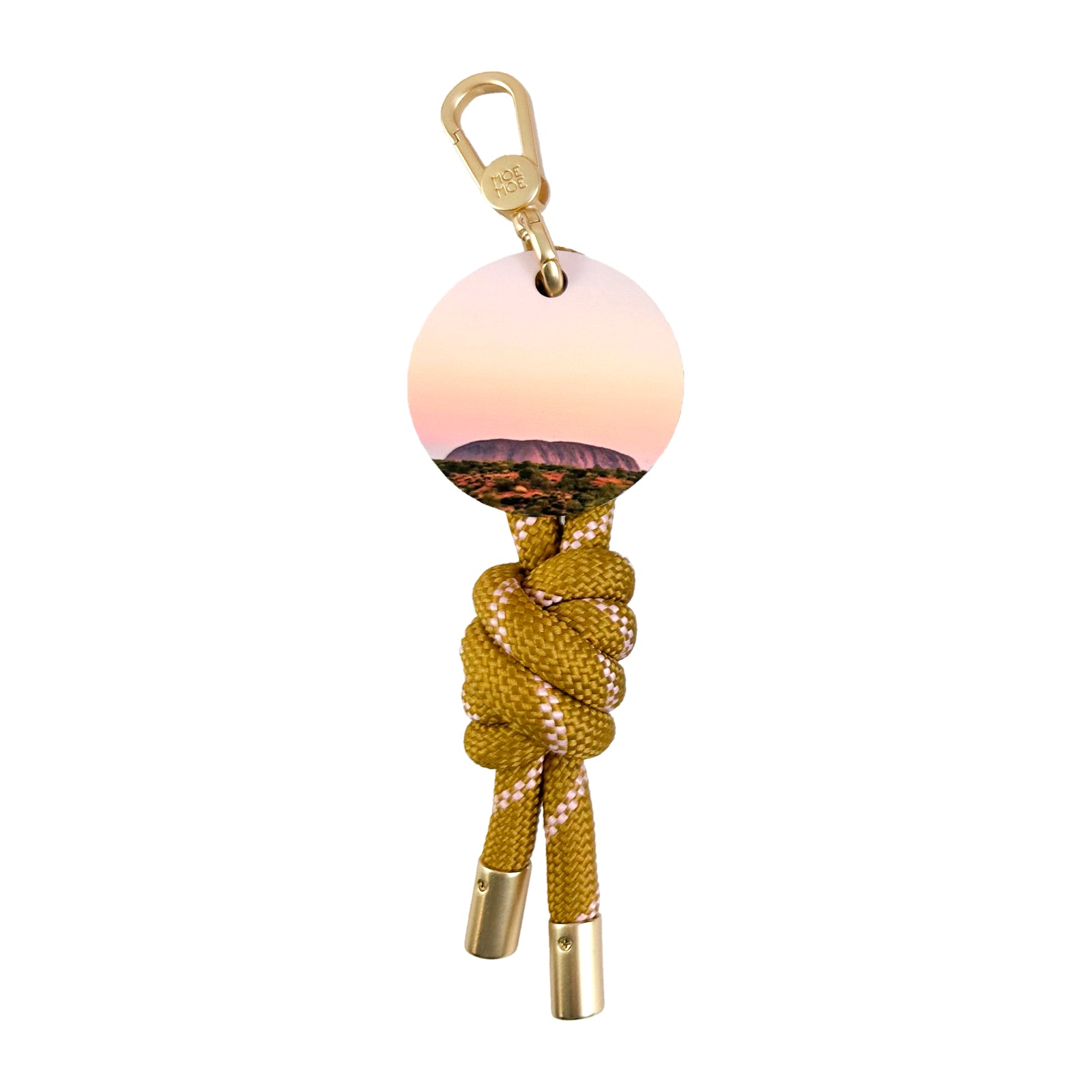 Uluru Rock Sunrise Keyring