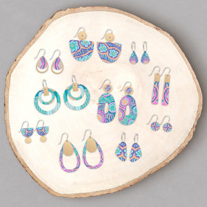 Murdie Morris Storytelling Small Circle Drop Earrings