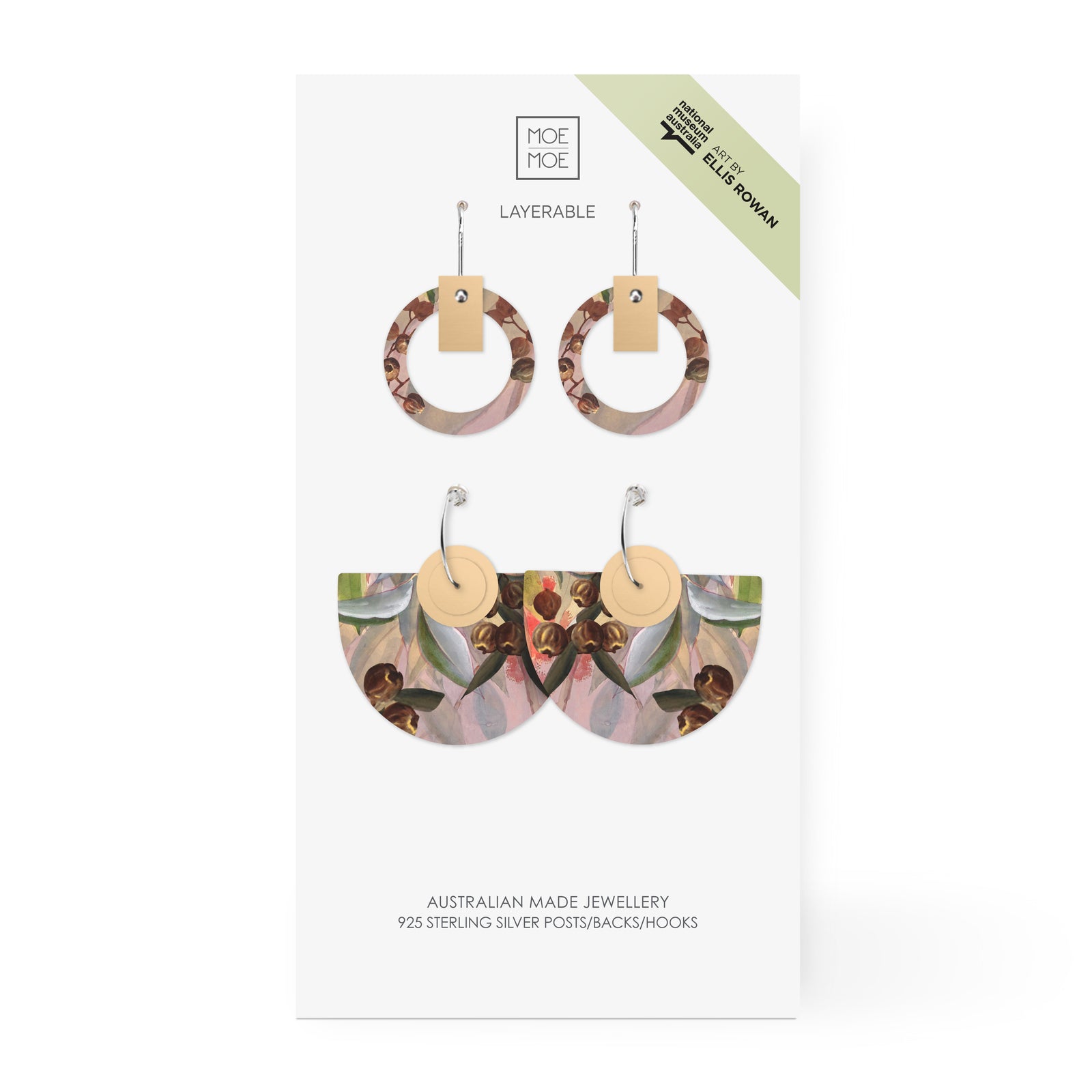 Ellis Rowan Gumnuts Bell Halo Pack Earring