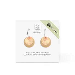 Ellis Rowan Misty Layered Circle Hoop Earring