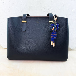 Keyring Native Birds Kingfisher Cobalt