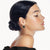 Earth&Stone Olive Stacked Disk Hoop Earrings