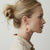 MISTY ELLIS ROWAN Layered Outline Tear Drop Earring