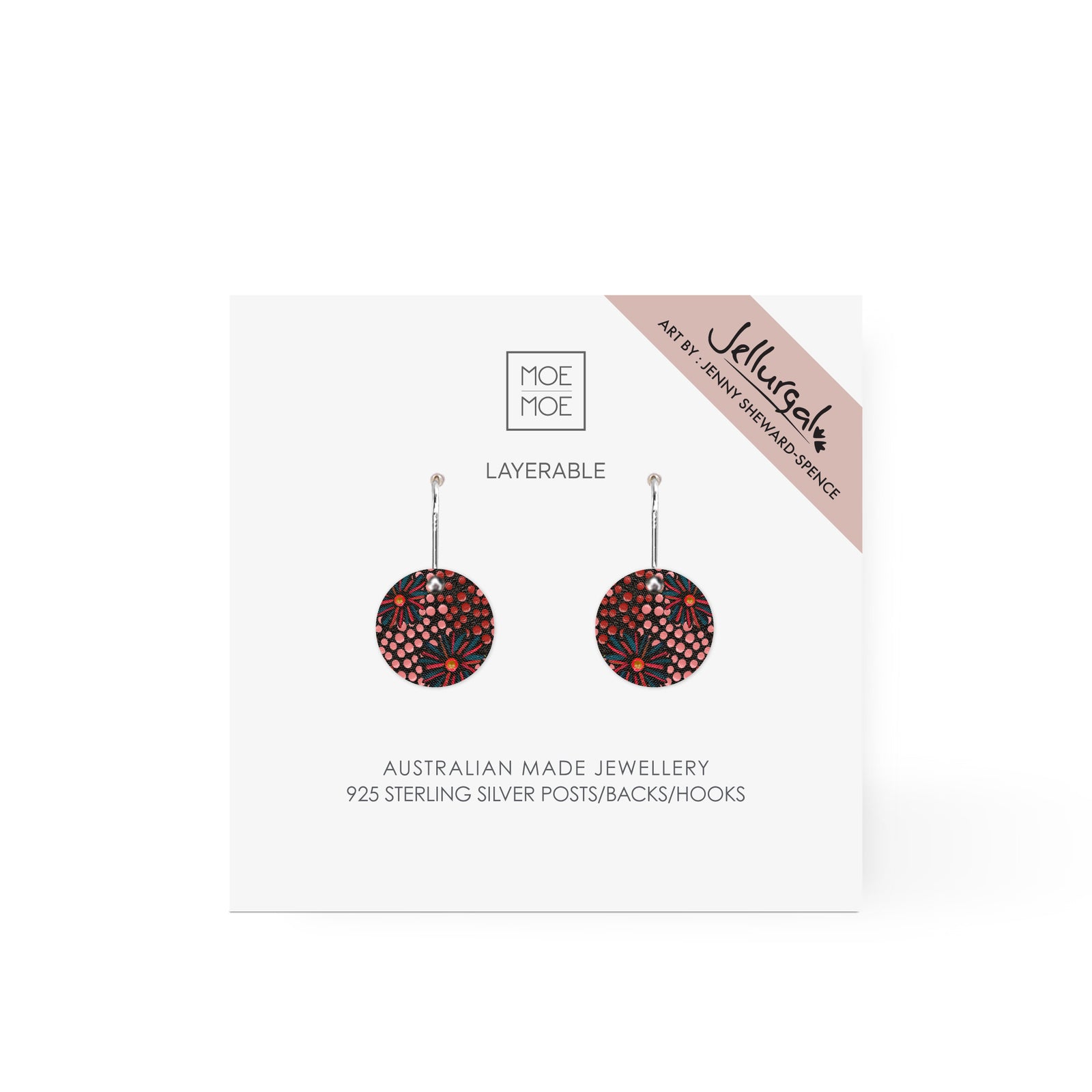 Jellurgal Generations Circle Drop Earring