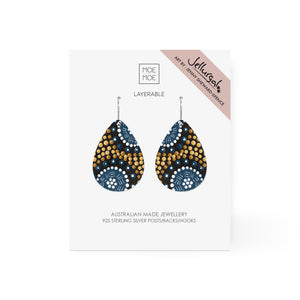 Jellurgal Paroo Iconic Tear Drop Earring