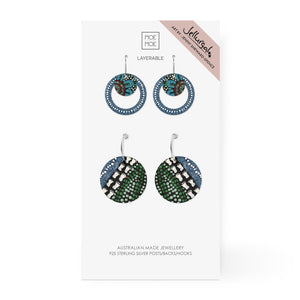 Jellurgal Songlines Circle Mixer Pack Earring