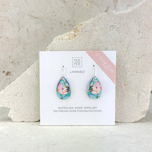 Kelsie Rose Petals Layered Double Tear Drop Earrings