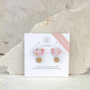 Kelsie Rose Power Pink Chalice Drop Earrings