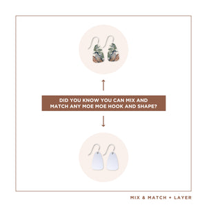 Native Birds Feather & Cuckoo Small Summit Drop  Earring