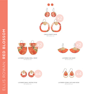Ellis Rowan Red Blossom Pack