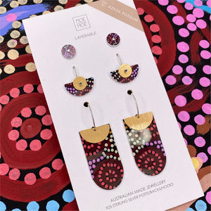 Azeza Possum Country Mixer Pack Earrings