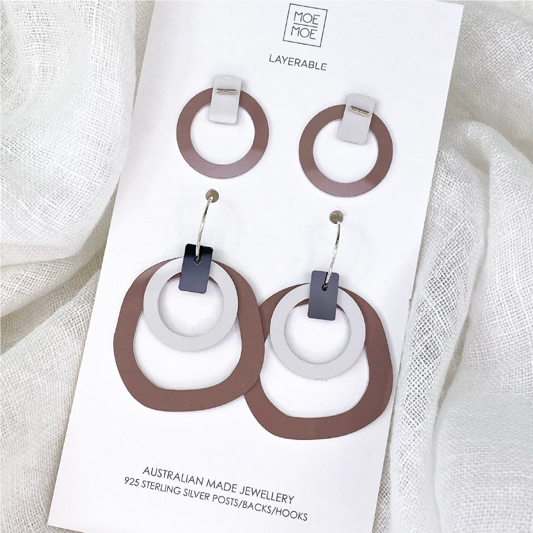 Earth&Stone Clay Orb Mixer Pack Earrings