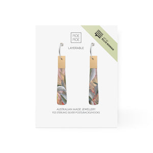 Ellis Rowan Eucalyptus Beacon Hoop Earring