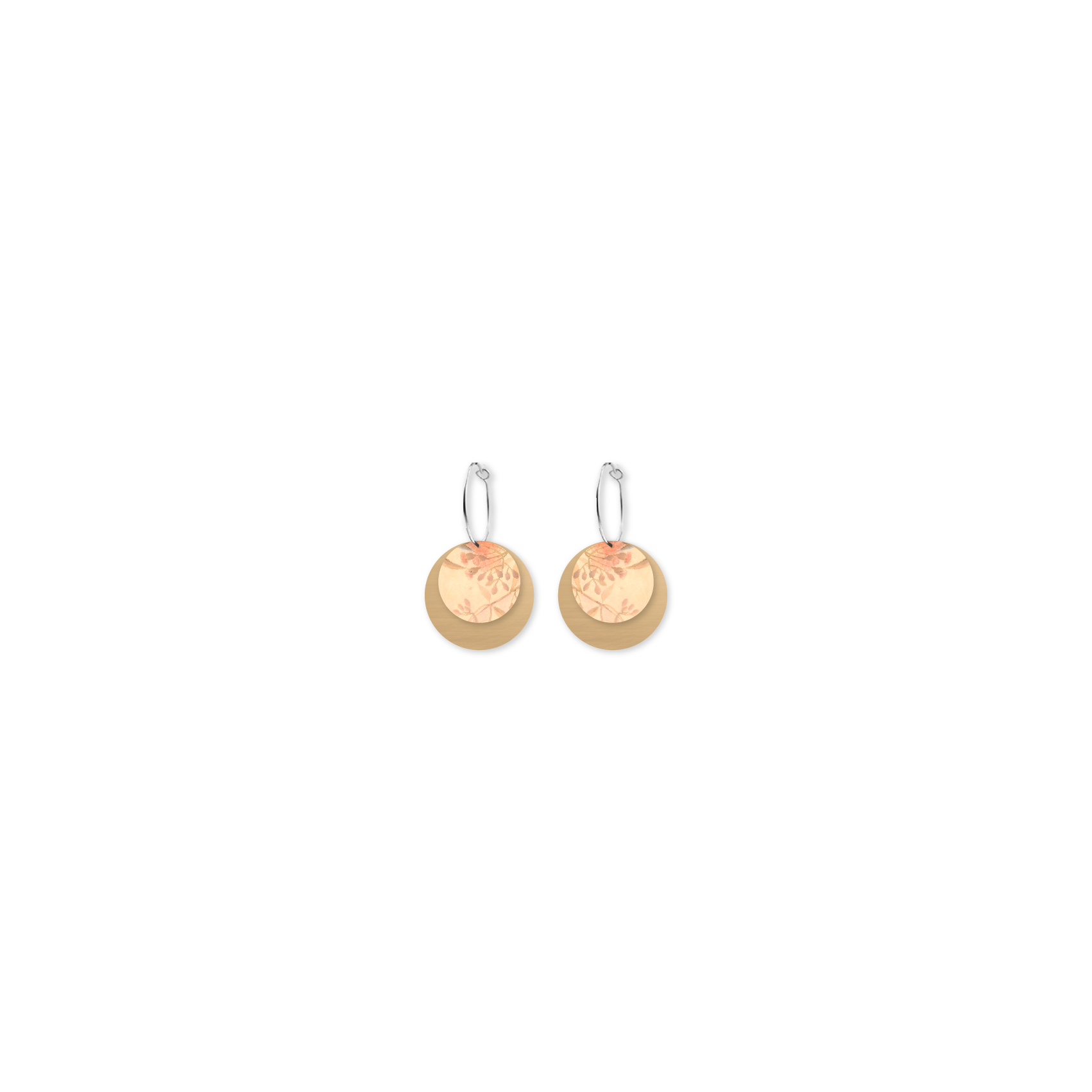 MISTY ELLIS ROWAN Layered Circle Hoop Earring