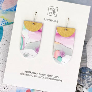 Laura Blythman Moon Reef Layered Tab Drop