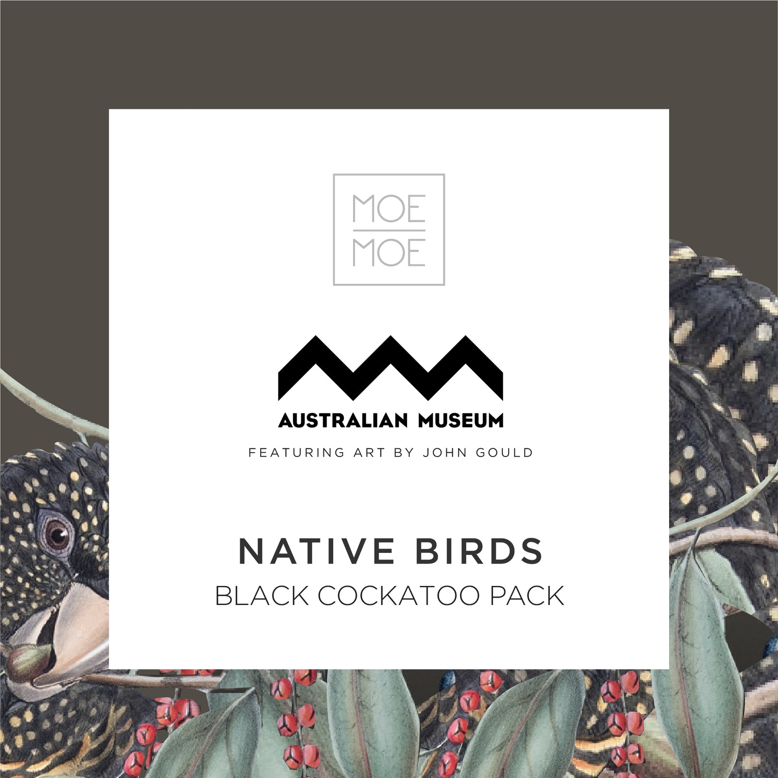 Native Birds Black Cockatoo Pack