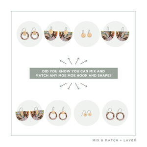 GUM NUTS ELLIS ROWAN Bell Halo Pack Earring