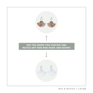 GUM NUTS ELLIS ROWAN Pagoda Hoop Earring