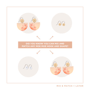 MISTY ELLIS ROWAN Large Bell Circle Drop Earring