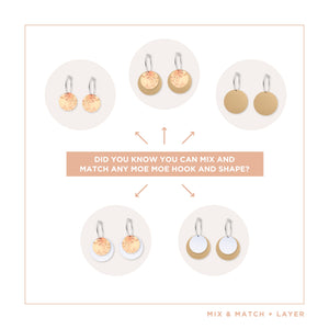 MISTY ELLIS ROWAN Layered Circle Hoop Earring