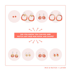 BLOSSOM ELLIS ROWAN Circle Party Pack Earring