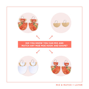 BLOSSOM ELLIS ROWAN Layered Double Bell Drop Earring