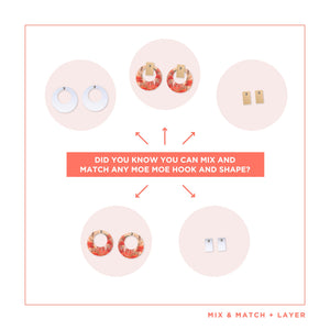 Ellis Rowan Blossom Layered Small Retro Stud Earring