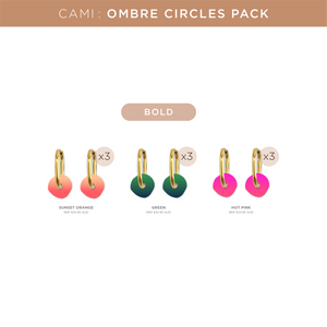 Cami Pack Ombre Circle Bold